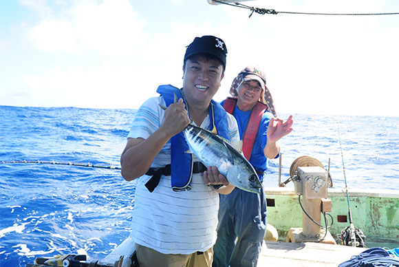 普段は磯釣りで我慢している人も、沖縄旅行の機会にぜひ！